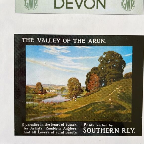 🇬🇧NWT British vintage railway posters calendar collectible - Picture 14 of 15